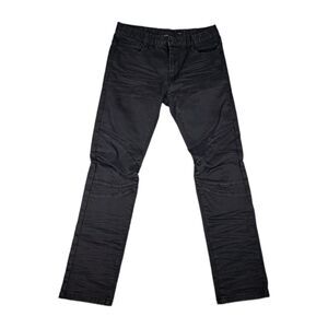 Decibel Jeans Men's 34x32 Black Denim Straight Skinny